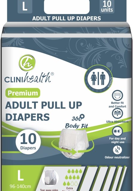Adult Diapers Premium 10s – Large Pullup