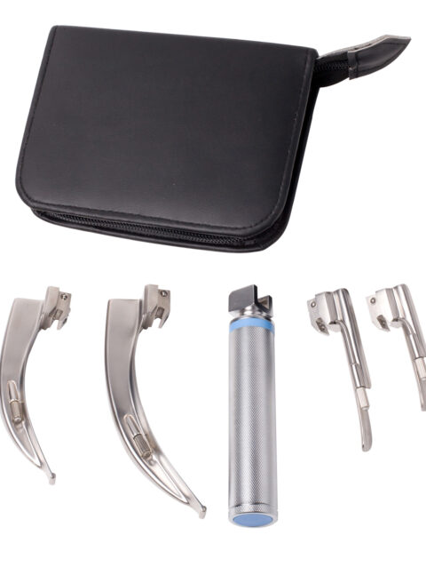 4 Blade Laryngoscope Set