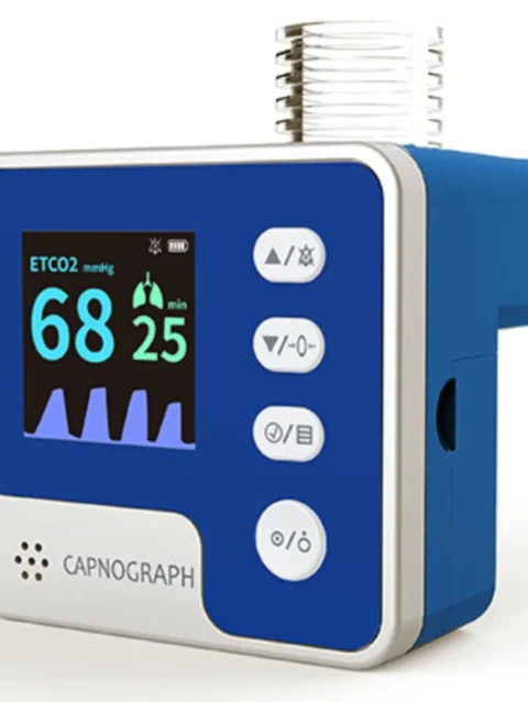 Capnograph – true colour; 1.3″ screen; CA10M