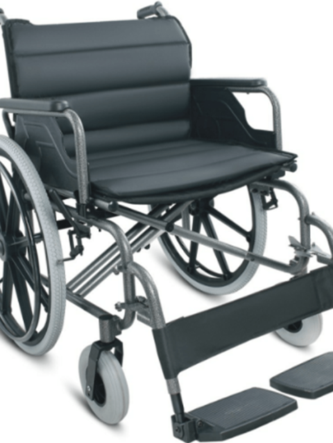 Wheelchair Steel Flip Arm Detach Foot 56cm/XHD 125kg (FS951B-56 )