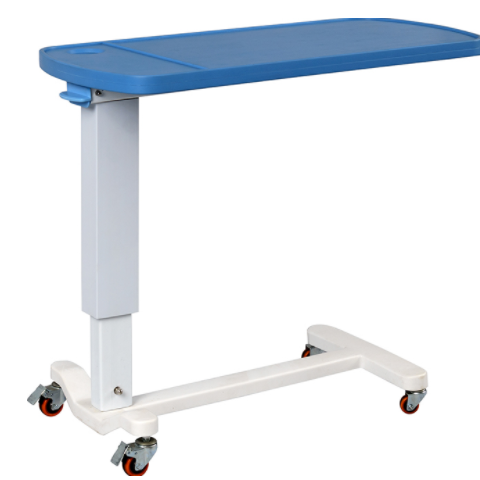 Overbed Table Height Adjustable ABS Top