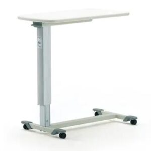 Overbed Table Height Adjustable for Clinics PE Top