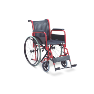 Wheelchair FS903-46 – Steel / PVC detachable arm and foot rest