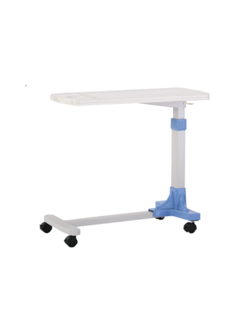 Overbed Table Height Adjustable with ABS Top