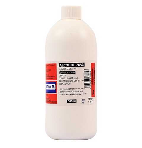 Alcohol 70% 500ml