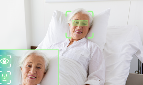 The MD720UIS is equipped with state-of-the-art algorithms that automatically detect the patient's body contour, allowing the camera to zoom in on specific areas of interest , such as the face and eyes. This makes the system easy to use,  facillitating effecient examinations in remote settings.