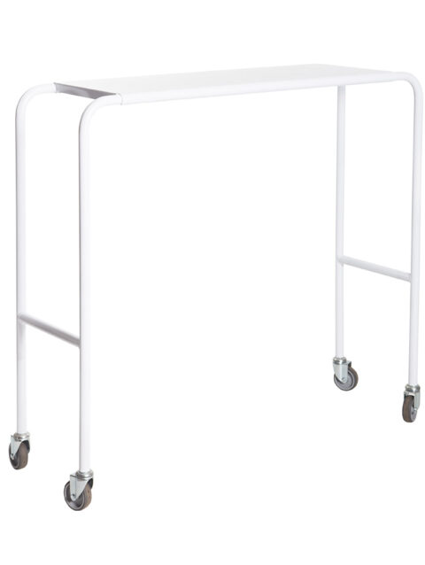 FULL EPOXY COATED FIXED HEIGHT OVERBED TABLE