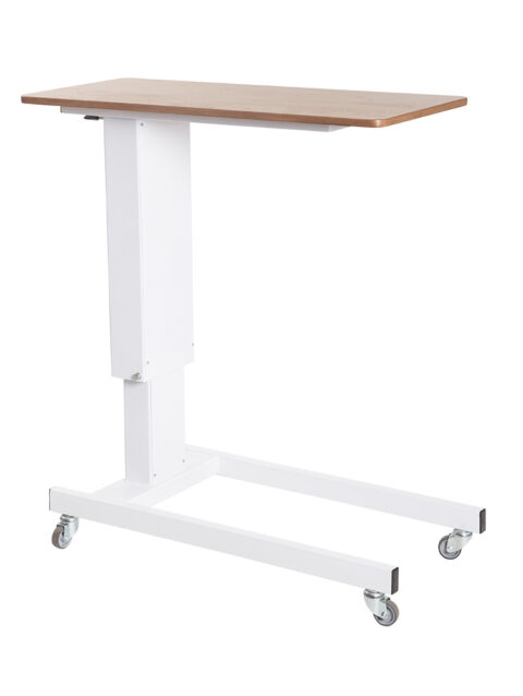 HI-LOW OVERBED TABLE – WOOD TOP
